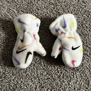 Baby Nike mittens